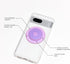 PopSockets Phone Grip with Expanding Kickstand, Compatible with MagSafe, Adapter Ring Included, Wireless Charging - Pink
