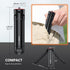 VRIG TP05 1/4" Extendable Mini Camera Tripod with Screw, Portable Desktop Tripod Selfie Stick Handle Grip Handheld