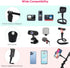Fence Mount Chain Link Mount for Action Camera Phone, Flexible Clamp Selfie Pole Gooseneck Mount for GoPro, Insta360,