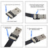 xiwai 2.0M USB 2.0 Type-A Male to Type-C Male Data Flat Slim FPC Cable for Disk, FPV & Phone