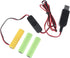 MHADBKH USB Power Converter DC-Buck Battery Replace 3X 1.5V AA Batteries for LED