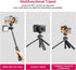 Ulanzi MT-16 Camera Tripod Stand Holder, Mini Tabletop Tripod with Cold Shoe, Travel Tripod for iPhone 12, Canon G7X