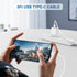 25W PD USB C Wall Charger 2 Pack & 6ft Cable for Samsung Galaxy S23 S22 S21 S20 Plus, Note 20 10 9, Pixel 6 5 4 Pro XL.