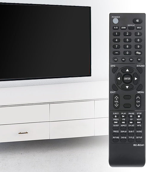 New RE20QP28 Remote Replacement for RCA TV Models 26LA30RQ, 32LA30RQ, 39LB45RQ, 40LA45RQ