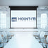 6 inch 1 66 Lb Mount-It! Projector Screen Wall Mount L-Brackets - Wall Hanging Bracket For Home Projector and Movie