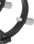 1/4 Inch Telescope Finder Scope Mount, Adjustable Bracket with Fixing Ring and Screw for Astronomical Telescopes