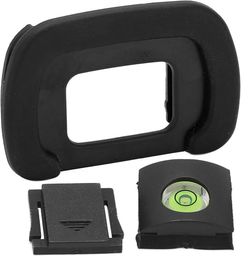 Generic Sets K30 K50, Camera Viewfinder Eyecup Cold Shoe Cover Level for EasytoInstall Photography Accessory Kit