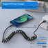 MTAKYI 1.6M Coiled USB C Lightning Cable, MFi Certified, Compatible with iPhone 12, 11 Pro Max, XR, XS, X, 8, 7, 6