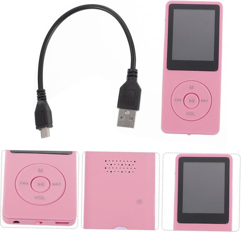 CAXUSD Lossless Sound Music Player Portable Media Player with Classic Buttons Lightweight for Seniors Supports Amv