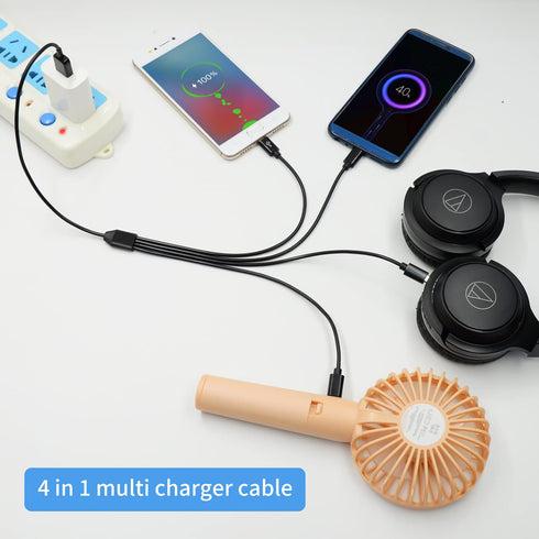 Duttek Micro USB Multi Charging Cable 1.5FT, Micro USB Splitter Cable, USB2.0 Type A Male to Four Micro USB Multi