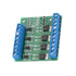 PWM 4-Channel PLC Amplifier Circuit Board, MOS FET Module Driver 3-20V to 3.7-27VDC 10A