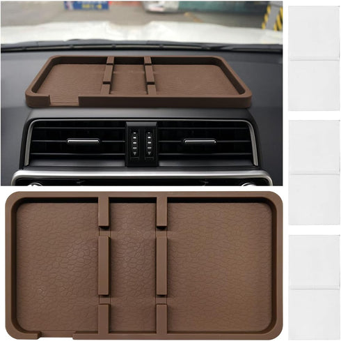 YoRise Extra Large Car Dashboard Mat, 12.67" x 7.08" Non Slip Sticky Gripping