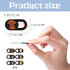 6Pcs 6 0.04 Inch Styles Laptop Camera Cover Slide Dog Ultra Thin Webcam Cover Cute Privacy Guard Webcam Protector