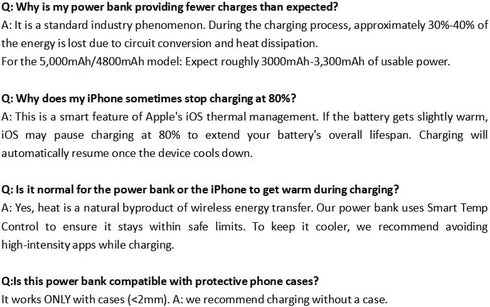 L.LYFOVR 13/12/14 Series,5000mah Pack Small White Portable Power Bank for iPhone Mini Battery Charger for Lightning