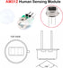 5PCS HC-SR312 AM312 Mini Pyroelectric Infrared PIR Human Sensor Module for Arduino Raspberry Pi