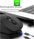 Bluetooth Wireless Mouse USB C, Rechargeable Silent Ergonomic Mouse for Macbook Air Pro/Computer/Laptop