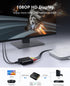 WENTER RCA to HDMI Converter, 1080P AV to HDMI Mini Composite CVBS Audio Video Adapter for VCR, Xbox, PS3, TV, PC