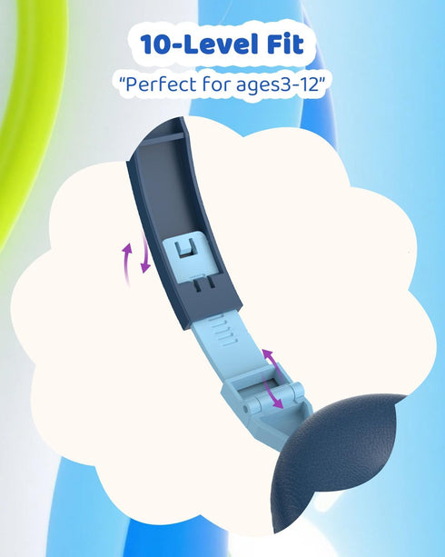 6+, 2 Pack 98dB Kids Headphones for School, Ages with Splitter, Safe Volume, Fun Colors, Perfect for Sharing at Home