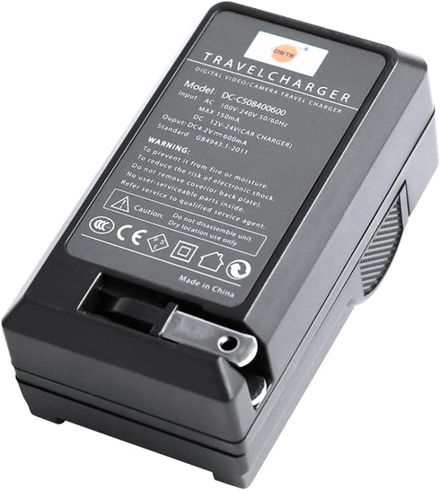 DSTE 2X IA-BP90A BP-90A Battery + DC119 Travel and Car Charger Adapter for Samsung HMX-E10 Series Cameras
