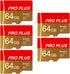 Bliksem 5 Pack TF Card 64GB with Adapter, High Speed Memory Card, UHS-I