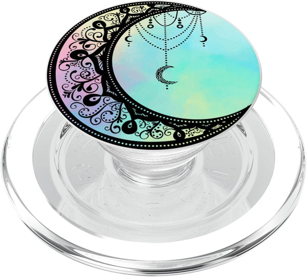 PopSockets Astrology Pagan Wicca Witch Gift Dreamcatcher Crystals Moon PopGrip for MagSafe