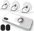 Transparent Phone Ring Holder Grip, 360 Degree Free Rotation, Clear Cell Phone Finger Ring Kick-Stand