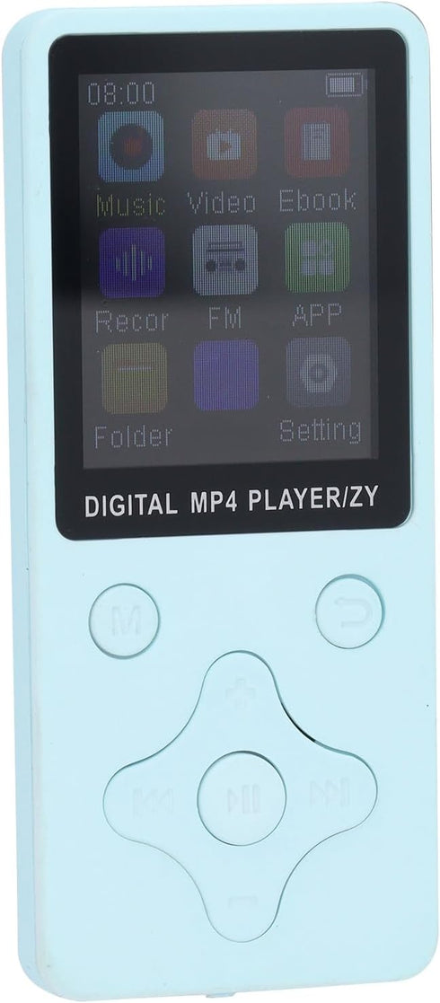 Zopsc 64GB MP3 MP3 64GB 1.8 Inch Player, HiFi Lossless Sound Portable Player with Memory, LCD Screen Bluetooth Music