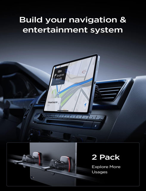 LISEN 2 Pack 6 Magnetic Phone Holder for Your Car Mount Military Magnets Car Phone Holder Mount Vent Cell Phone Holdeer