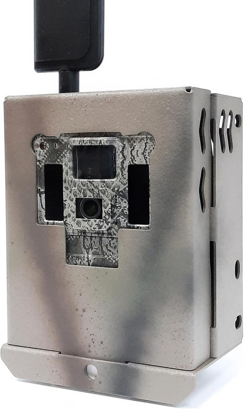 Theft-Deterrent Powder-Coated Steel Security Box for HCO Spartan GoLive 2 2M 4G/LTE Trail Cameras