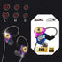 Wired Gaming Earbuds, Ak3file in Ear Monitors, Deep Bass Sound Wired Earbuds, HiFi in Ear Headphones with 1DD 10mm