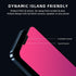 EGKimBa Gradient Colorful Electroplated Privacy Screen Protector for iPhone 13, 13 Pro, 14 - 6.1" Anti-Spy, Anti-Blue