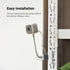 Holicfun Flexible Clip Mount with 15cm Gooseneck for Indoor and Outdoor Security Cameras, Compatible with Ring, Blink, Eufy, Google Nest, Wyze, Arlo, Simplisafe and Other Cameras - White