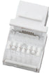 Legrand - OnQ Telephone Keystone Jack RJ25, Male to Male Connector, White, F9042WHV1