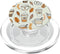 Pumpkin Spice Latte Fall Leaves Holidays Coffee Donuts PopSockets PopGrip for MagSafe