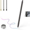 Galaxy S24 Ultra Stylus Replacement for Samsung Galaxy S24 Ultra 5G S Pen, Dark Gray with Tweezer and Metal Nibs