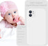 Vooii White iPhone 11 Case, Upgraded Liquid Silicone with Square Edges and Camera Protection for 6.1 inch