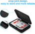 ORICO Hard Drive Case, 3.5 inch HDD Storage Carrying Case, Anti-Static and Shockproof for External Hard Drives