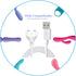 Magnetic USB DC Charger Cable, 2.7ft Replacement Cord for Rechargeable Toys, Massagers, Electric Toothbrush