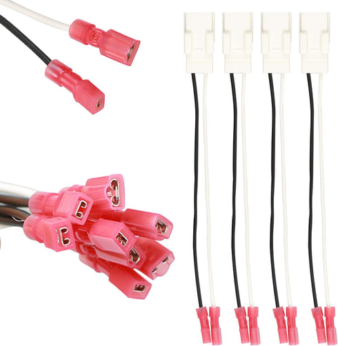 72-6514 Country 4 Pack Car Speaker Adapter Wire Harness Front Rear Door Compatible with Dodge Chrysler Town & Dakota