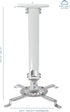 VIVO Universal Extending Ceiling Projector Mount, Height Adjustable Projection, White, MOUNT-VP02W