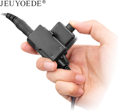 U94 PTT Tactical Military Adapter, Standard 7.1mm Plug for Midland GXT, LXT Series Walkie Talkie