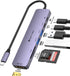 Loya Ark 4K60hz Pro,2 3.0 1 5Gbps 4K60hz 100W Charging,SD/TF3.0 USB C HUB,USB C to HD Multi-Port Adapter for MacBook
