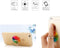 Crystal Flower Fruit Shape Ring Stent, 360° Rotation Finger Ring Grip Cell Phone Holder Stand (Strawberry)