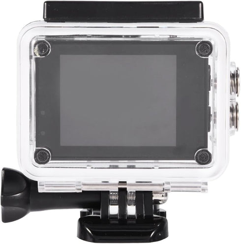 Mugast 4K Waterproof Action Camera, 30m Outdoor Sports Video Camera with 1080P Full LCD Mini Camcorder, 900mAh