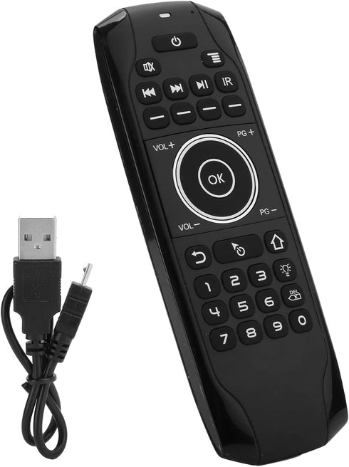 GOWENIC 2.4G 5.0 G7BTS Air Remote Mouse, Voice Air Fly Mouse for Bluetooth Backlight for Android TV Box Control