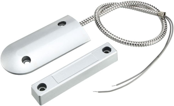 uxcell OC-60B Rolling Door Contact Magnetic Reed Switch Alarm with 2 Wires for N.C. Applications