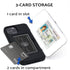 TORU CX PRO for iPhone 12 Pro Max Case, Wallet, Protective Shockproof Cover with Hidden Card Holder, Marble