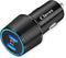 Cluvox 20W Dual USB C Fast Car Charger for iPhone 15 Pro Max/Plus, Galaxy S23/S22, Google Pixel 8/7, Type C Adapter