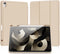 LovRug iPad Air 11 Inch Case (M2) 2024, Soft TPU Back Smart Protective Cover with Pencil Holder (Champagne Gold)