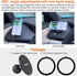 DEKEENSTAR 1 inch 17/16/15/14/13/12 Magnetic Phone Holder Base with B Size Ball for Magsafe iPhone Compatible with RAM